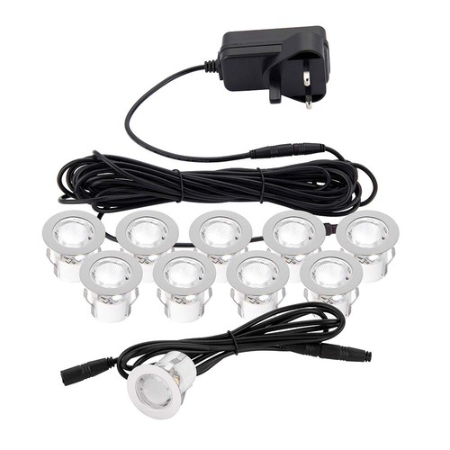 Pack 30mm white led - 10,